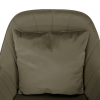 Kancelářské křeslo, šedohnědá Taupe Velvet látka/chrom, KLIAN