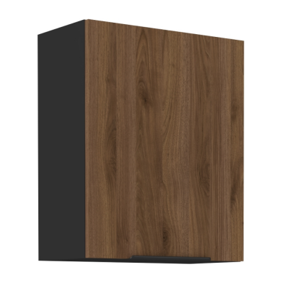 Horní skříňka, ořech okapi/černá, MENZO 60 G-72 1F Horní skříňka, ořech okapi/černá, MENZO 60 G-72 1F