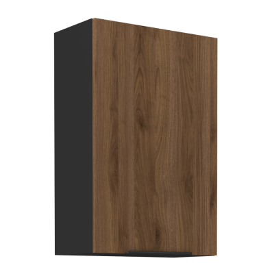 Horní skříňka, ořech okapi/černá, MENZO 60 G-90 1F Horní skříňka, ořech okapi/černá, MENZO 60 G-90 1F