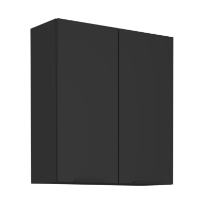 Horní skříňka, černá, SIBER 80 G-90 2F Horní skříňka, černá, SIBER 80 G-90 2F