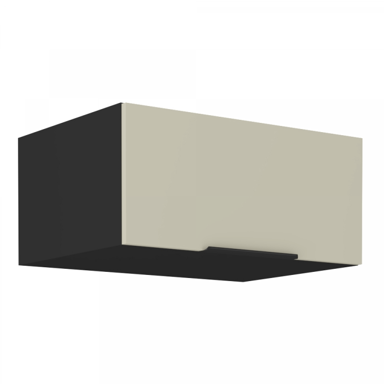 Horní skříňka, kašmír/černá, ARAKA 80 NAGU-36 1F Horní skříňka, kašmír/černá, ARAKA 80 NAGU-36 1F