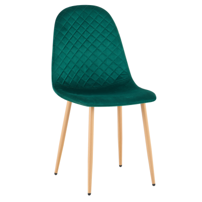 Židle, smaragdová Velvet látka/buk, LEGA 2 NEW Židle, smaragdová Velvet látka/buk, LEGA 2 NEW