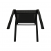 Židle stohovatelná ALDERA. Tmavě šedá/černá