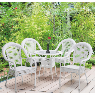 Zahradní sestava KOVEN. Bílý